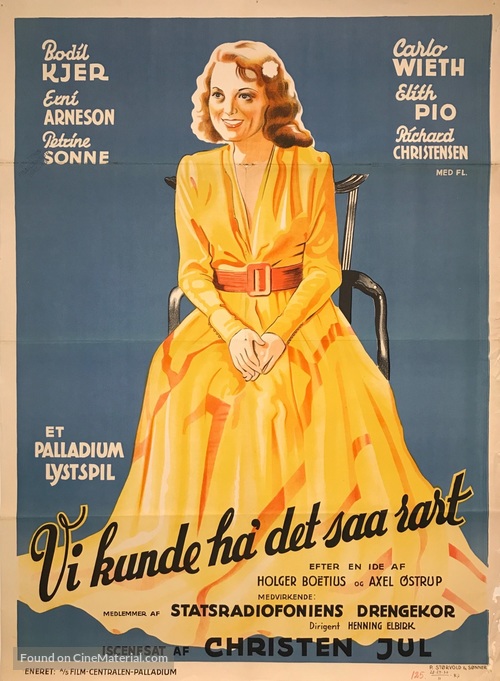 Vi kunde ha&#039; det saa rart - Danish Movie Poster