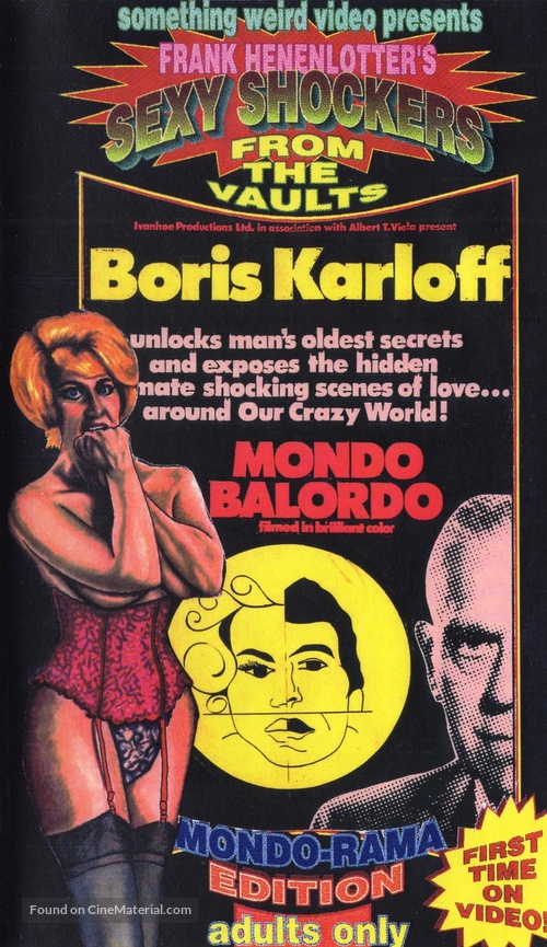Mondo balordo - VHS movie cover