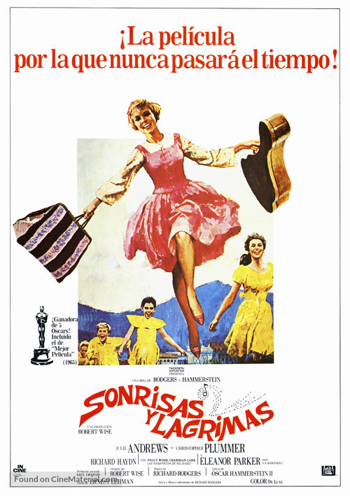 The Sound of Music - Spanish Movie Poster