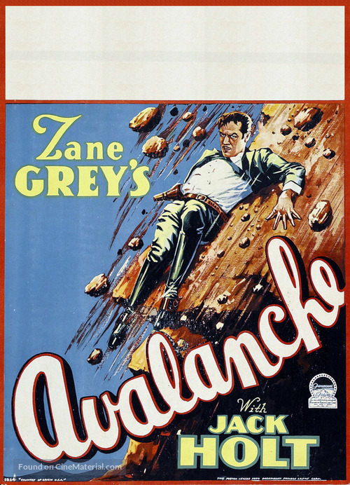 Avalanche - Movie Poster