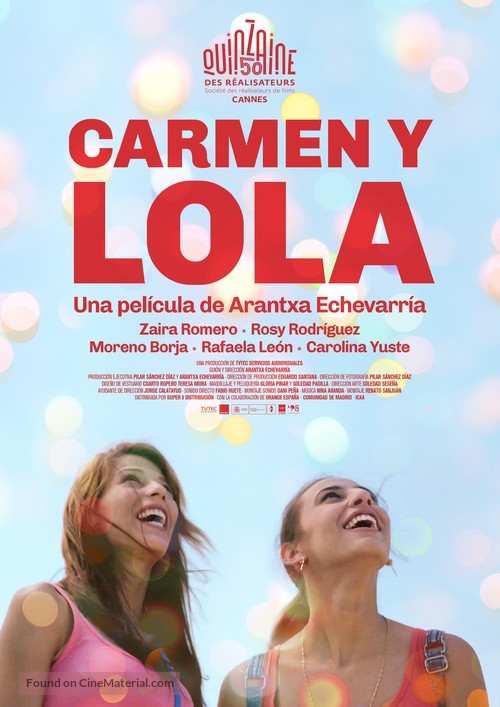 Carmen y Lola - Spanish Movie Poster