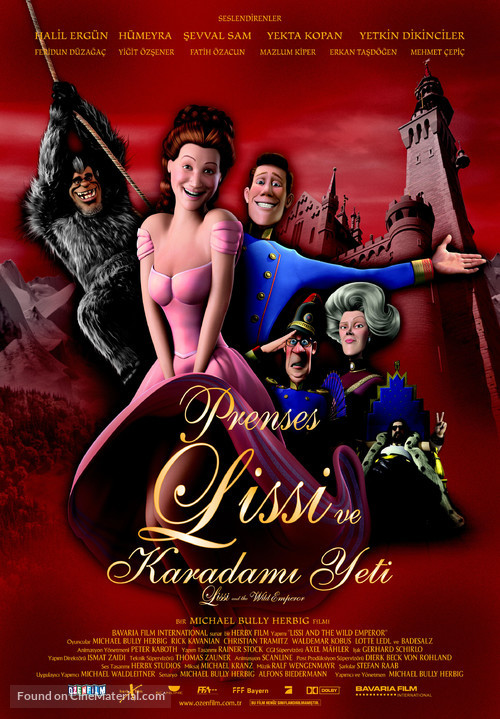 Lissi und der wilde Kaiser - Turkish Movie Poster