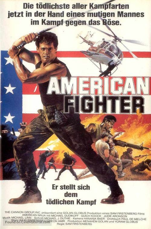 American Ninja - German Movie Poster