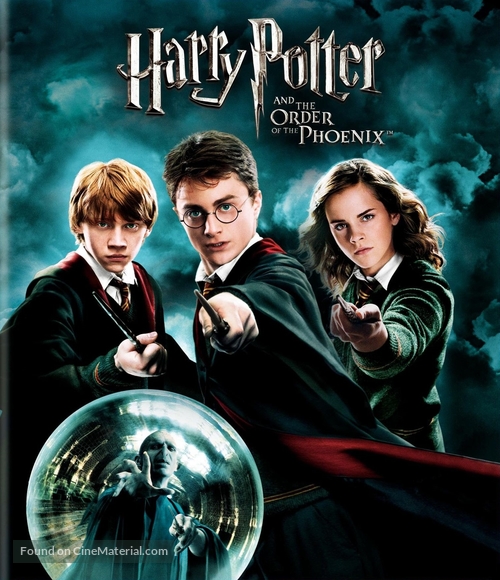 Harry Potter and the Order of the Phoenix - Blu-Ray movie cover