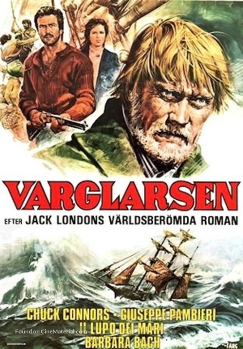 Il lupo dei mari - Swedish Movie Poster