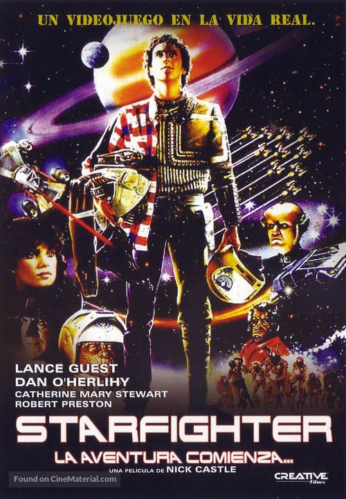 The Last Starfighter - Spanish DVD movie cover