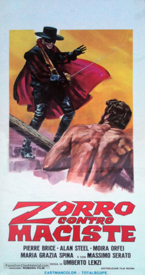 Zorro contro Maciste - Italian Movie Poster