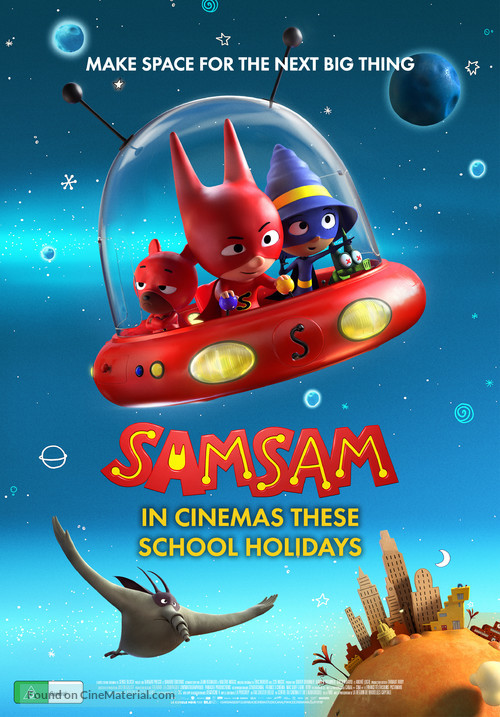 SamSam - Australian Movie Poster