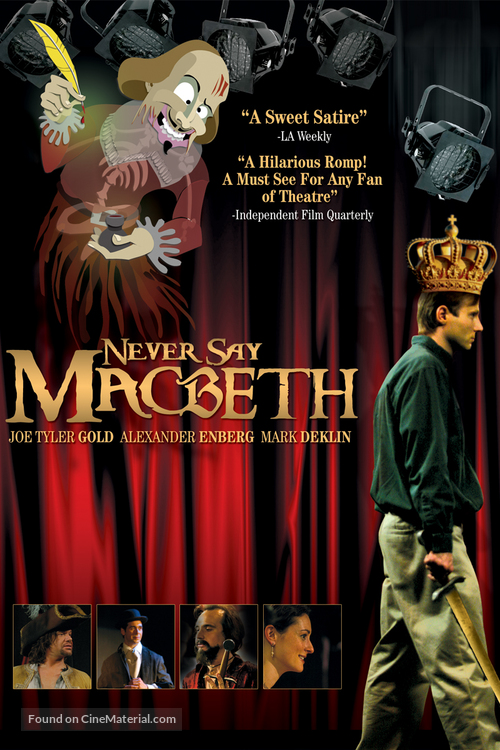 Never Say Macbeth - DVD movie cover