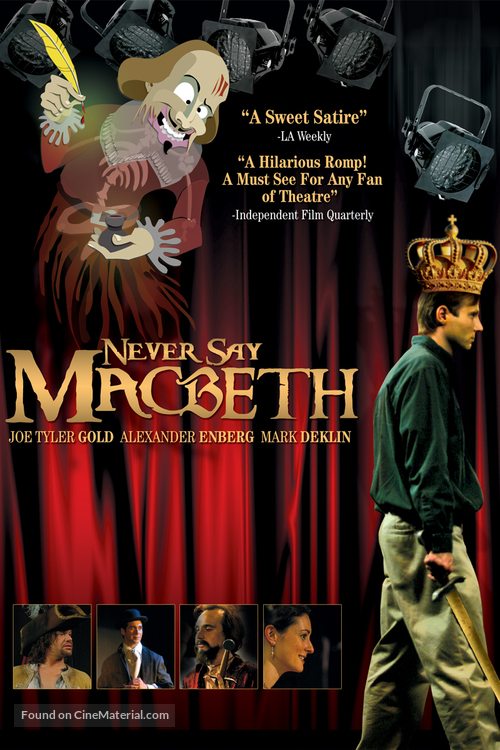 Never Say Macbeth - DVD movie cover