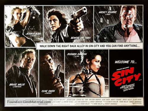 Sin City - British Movie Poster