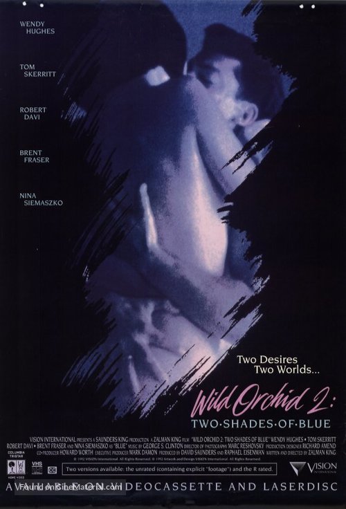 Wild Orchid II: Two Shades of Blue - Movie Poster