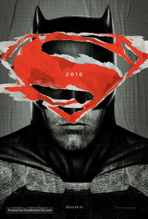 Batman v Superman: Dawn of Justice - Argentinian Movie Poster