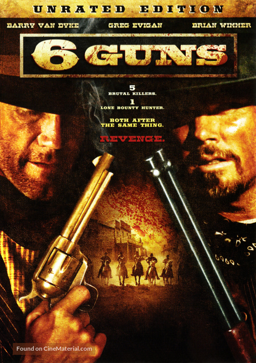 6 Guns - DVD movie cover