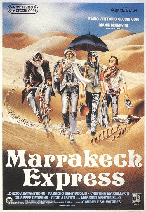 Marrakech express - Italian poster