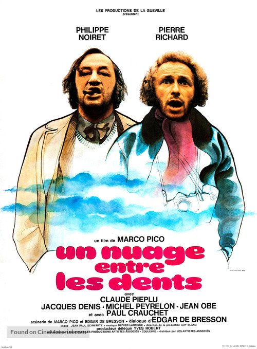 Un nuage entre les dents - French Movie Poster