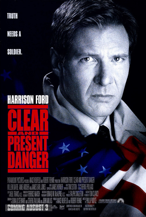 Clear and Present Danger - Movie Poster