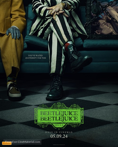 Beetlejuice Beetlejuice - Australian Movie Poster