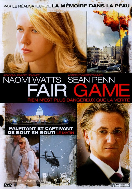 Fair Game - Swiss DVD movie cover