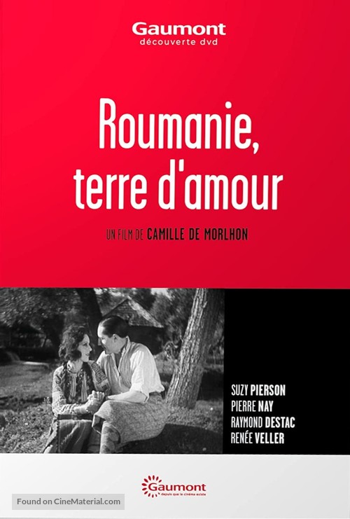 Roumanie, terre d&#039;amour - French DVD movie cover