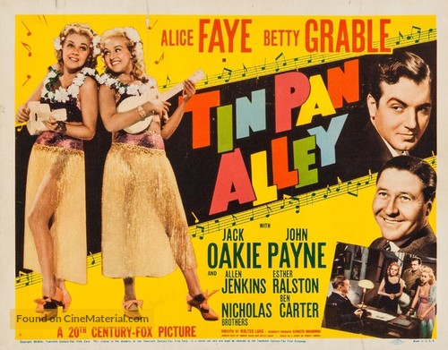 Tin Pan Alley - Movie Poster