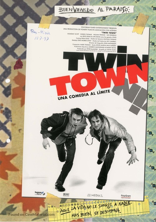 Twin Town - Spanish Movie Poster