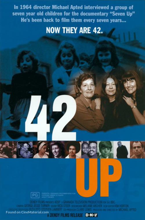 42 Up - British Movie Poster