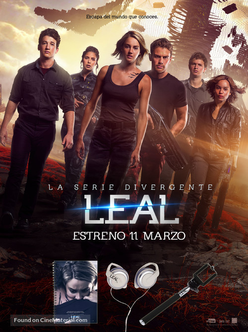 The Divergent Series: Allegiant - Spanish Movie Poster