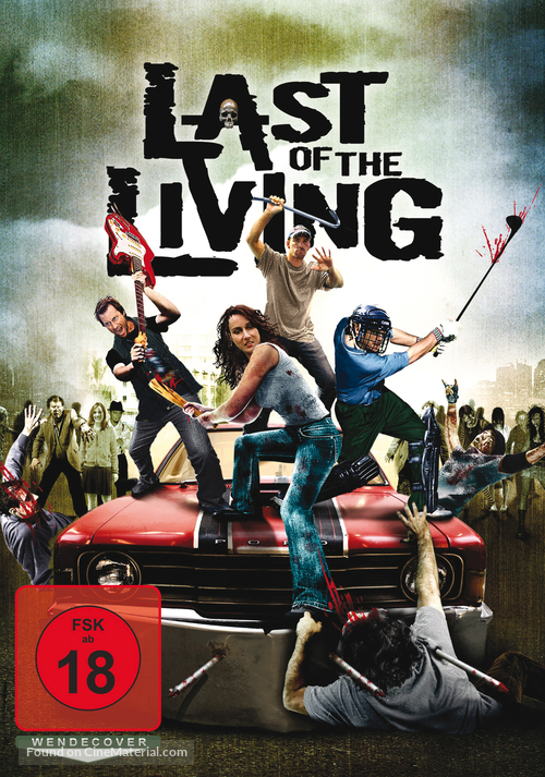 Last of the Living - German DVD movie cover