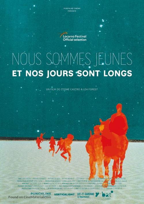 Nous sommes jeunes et nos jours sont longs - French Movie Poster