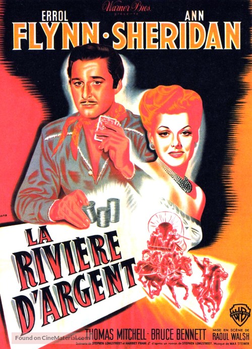 Silver River - French Movie Poster