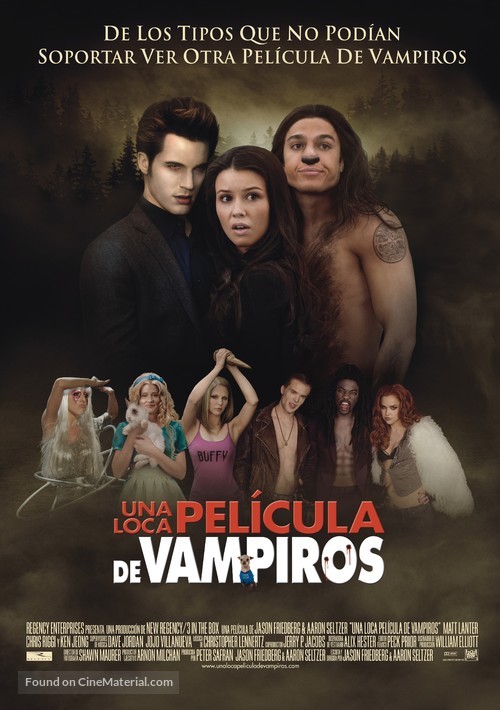 Vampires Suck - Colombian Movie Poster