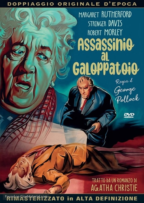 Murder at the Gallop - Italian DVD movie cover