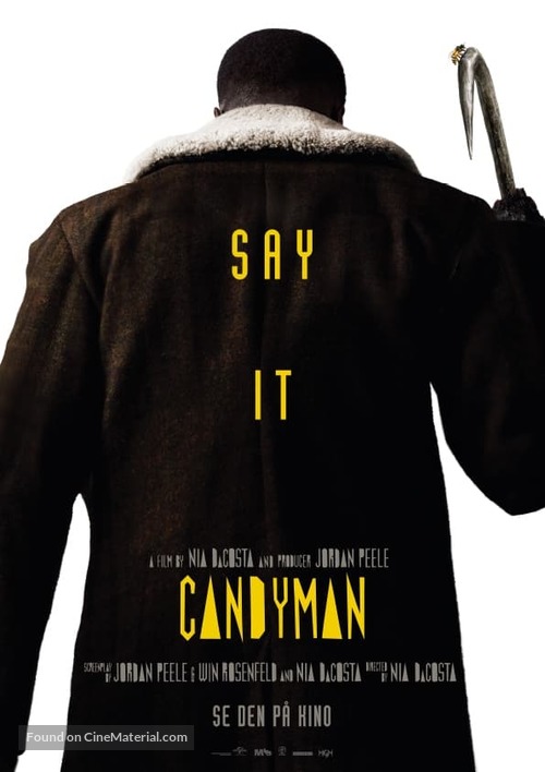 Candyman - Norwegian Movie Poster