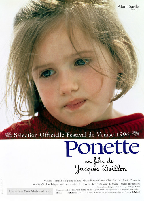 Ponette - French Movie Poster
