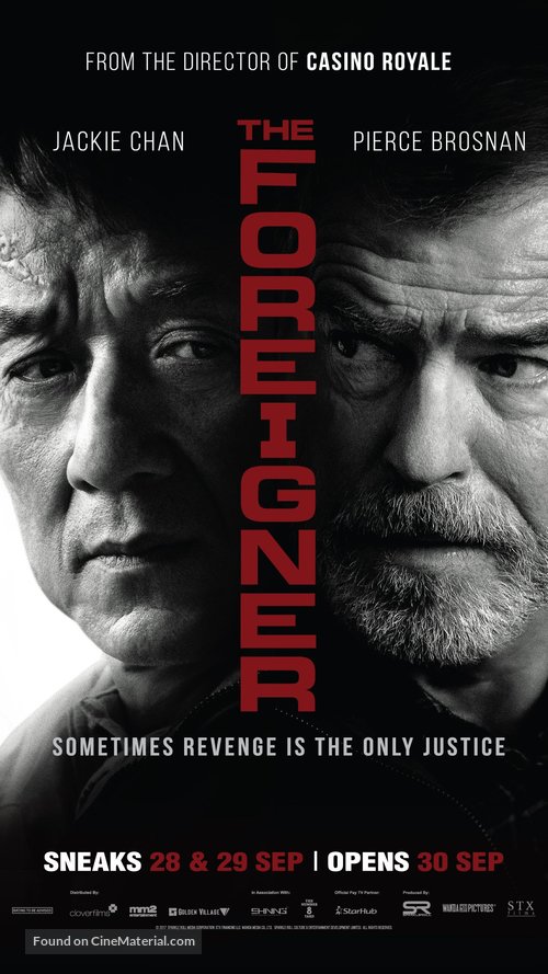 The Foreigner - Singaporean Movie Poster