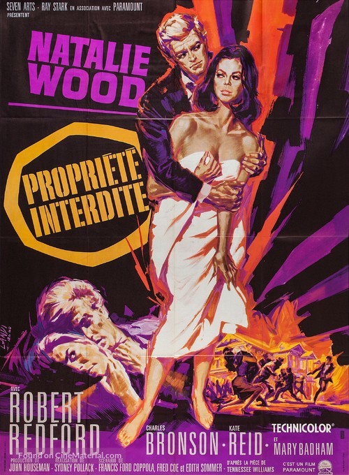 This Property Is Condemned - French Movie Poster