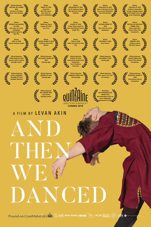 And Then We Danced - International Movie Poster