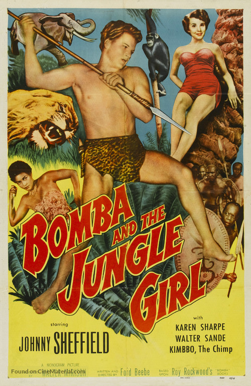 Bomba and the Jungle Girl - Movie Poster