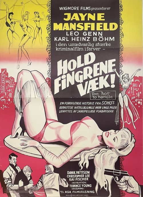 Too Hot to Handle - Danish Movie Poster