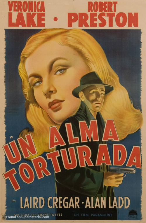 This Gun for Hire - Argentinian Movie Poster