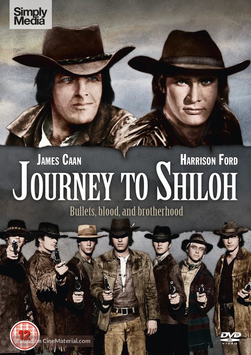 Journey to Shiloh - British DVD movie cover