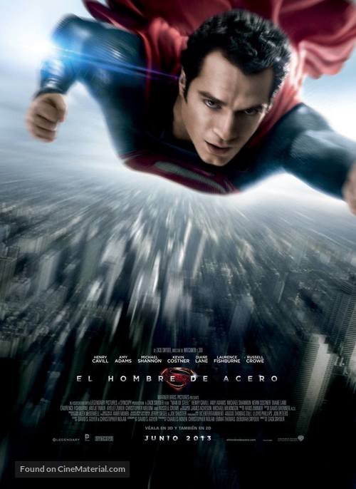 Man of Steel - Argentinian Movie Poster