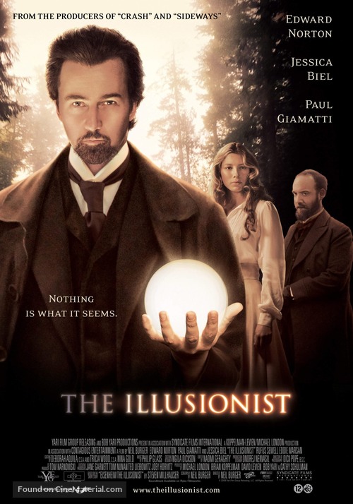 The Illusionist - Dutch Movie Poster