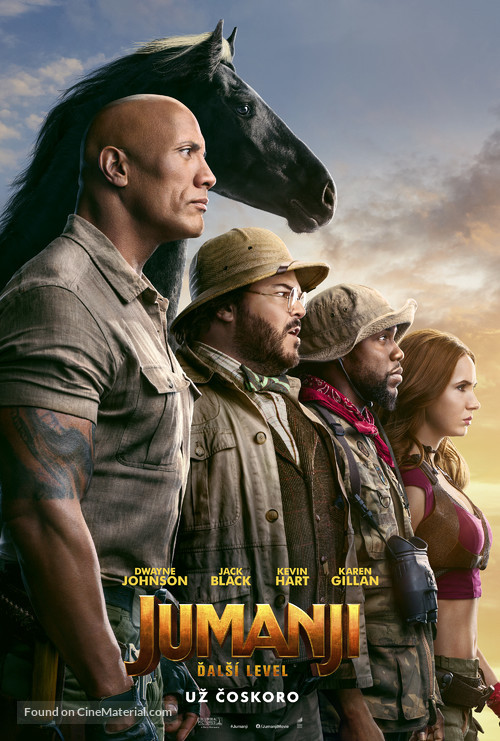 Jumanji: The Next Level - Slovak Movie Poster