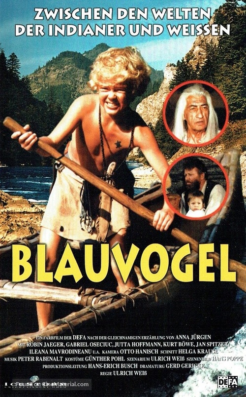 Blauvogel - German VHS movie cover