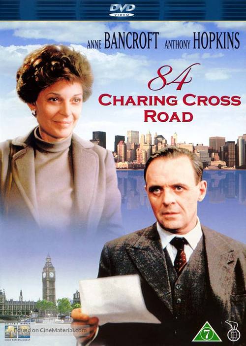 84 Charing Cross Road - Danish Movie Cover
