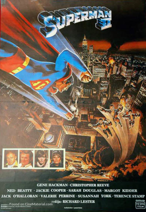 Superman II - Yugoslav Movie Poster