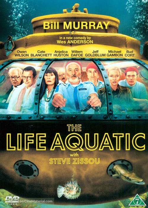 The Life Aquatic with Steve Zissou - DVD movie cover