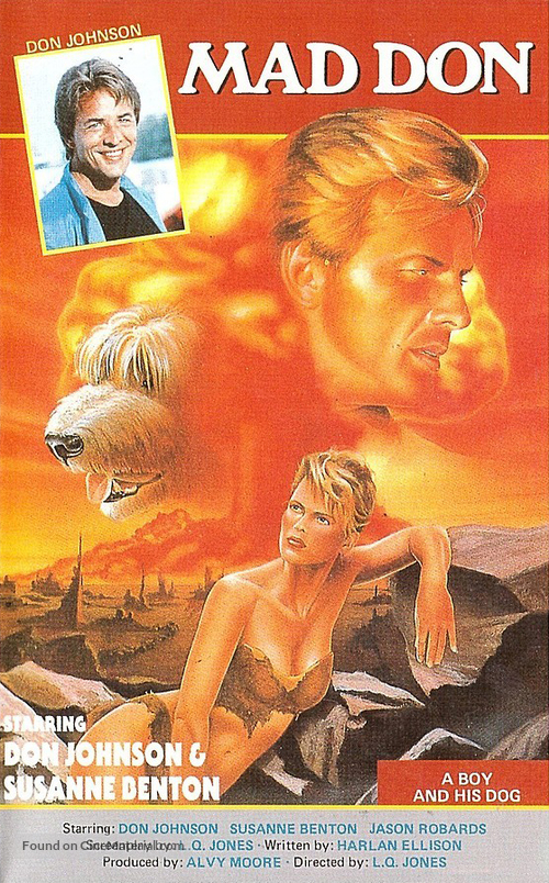 A Boy and His Dog - Finnish VHS movie cover